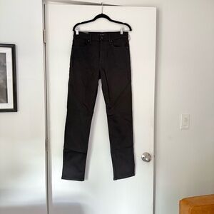 Joe's Jeans Men's Dark Black Straight Jeans